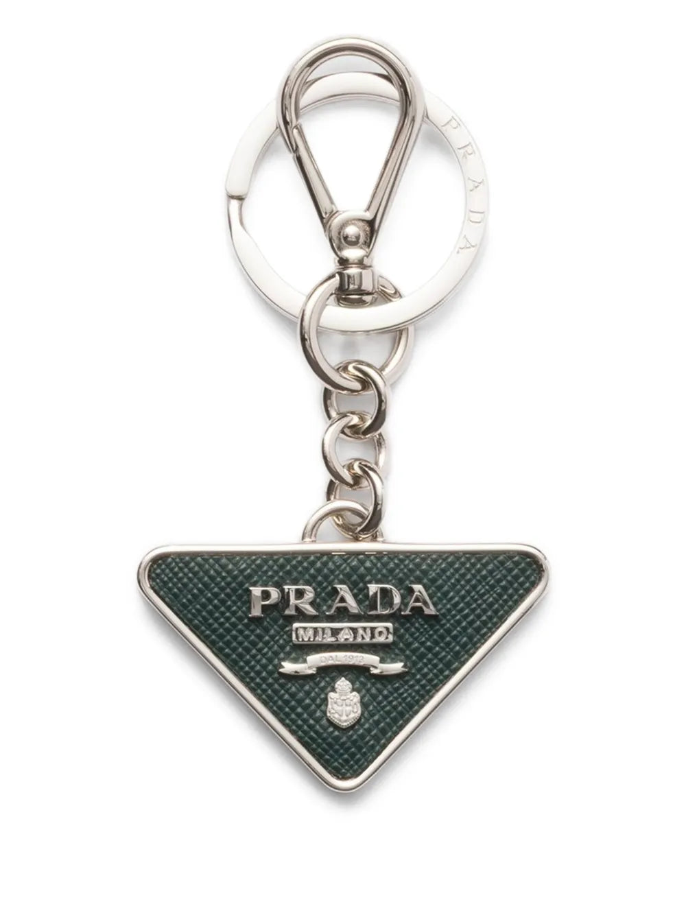 Prada saffiano leather keychain - MTZ FITS