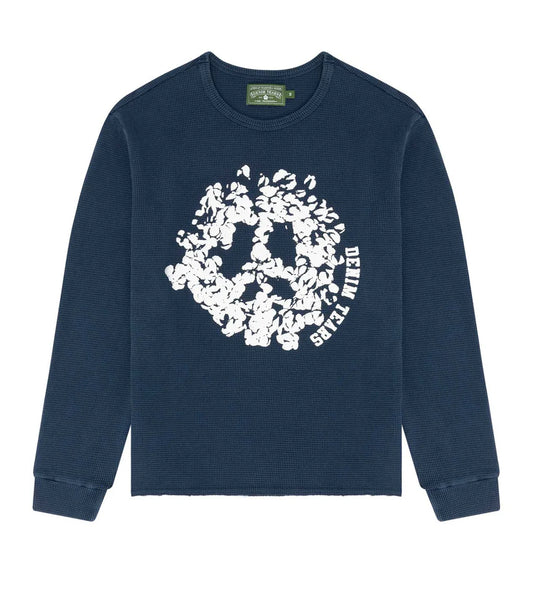 Denim Tears University Navy Thermal L/S - MTZ FITS