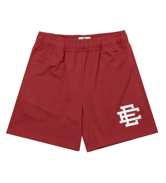 Eric Emanuel Basic Shorts Dark Red/White - MTZ FITS