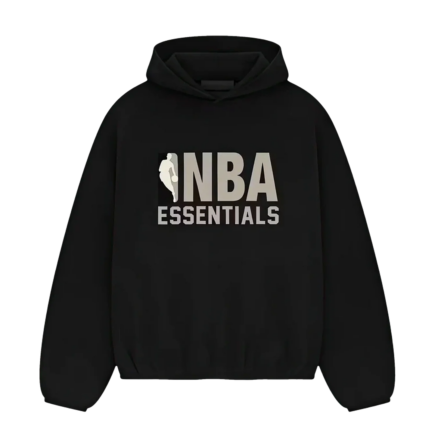 Fear of God Essentials x NBA Black & Grey Hoodie – Unisex Premium Streetwear - MTZ FITS