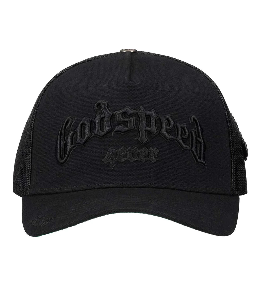 Godspeed Forever Trucker Hat Vanta Black - MTZ FITS