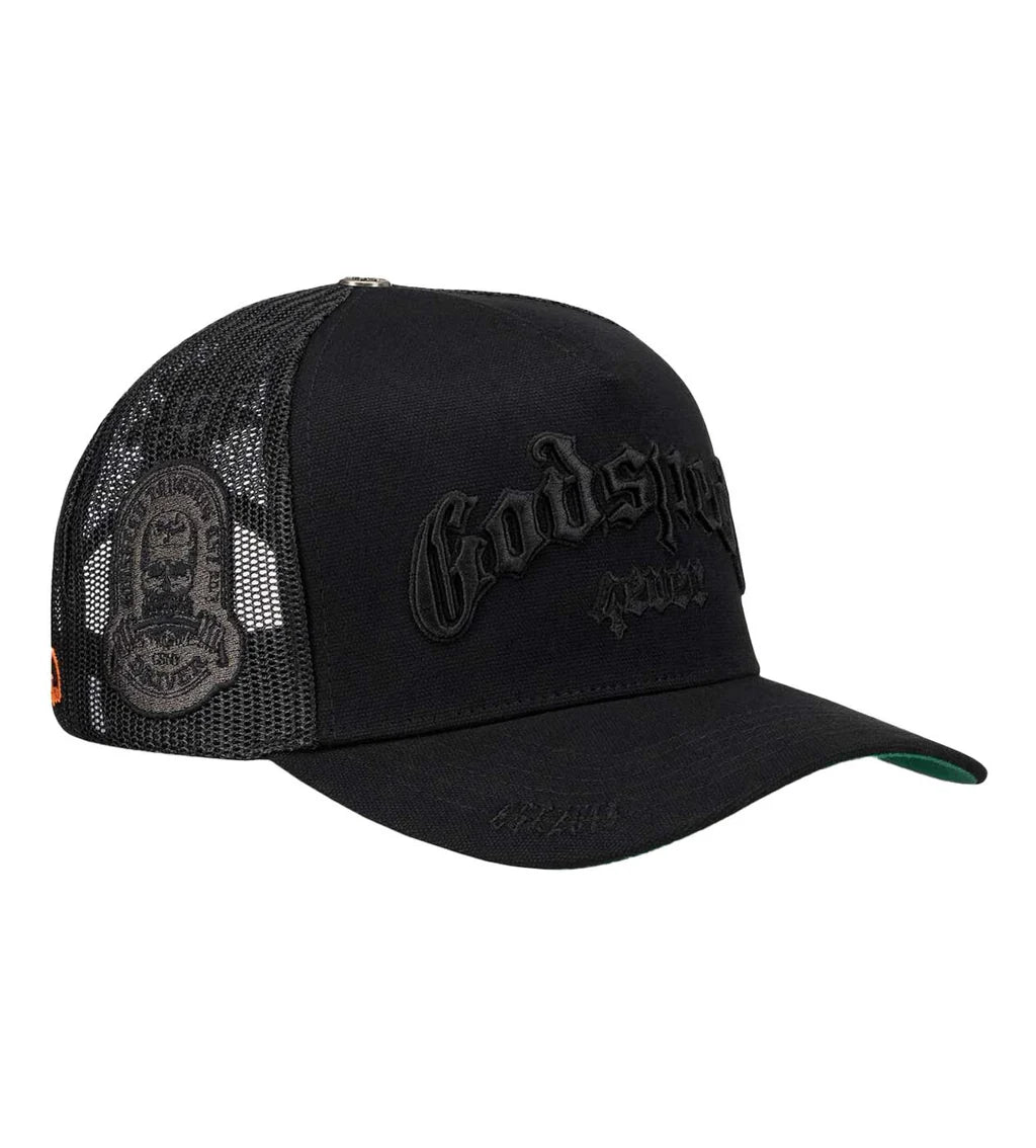 Godspeed Forever Trucker Hat Vanta Black - MTZ FITS