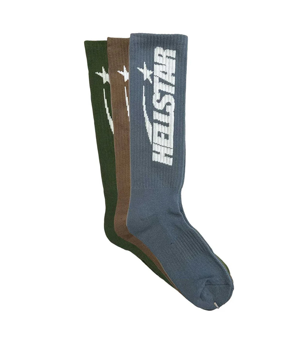 Hellstar Earth Tone Hellstar Socks 3-Pack - MTZ FITS