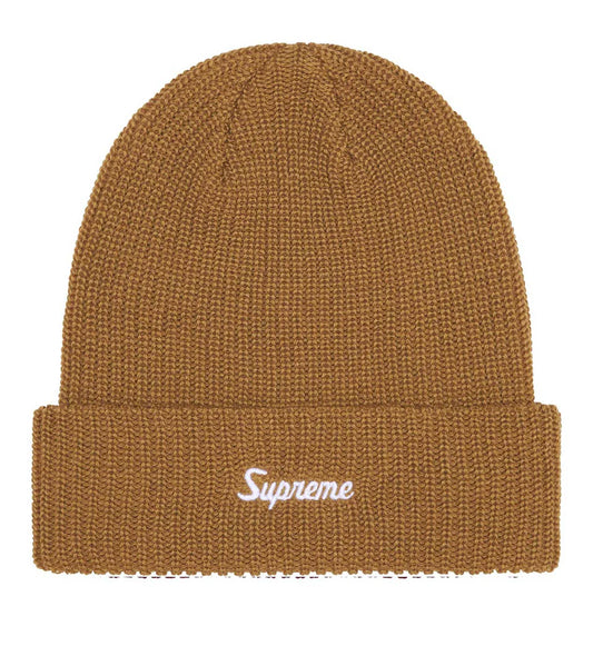 Supreme Loose Gauge Beanie Tan - MTZ FITS