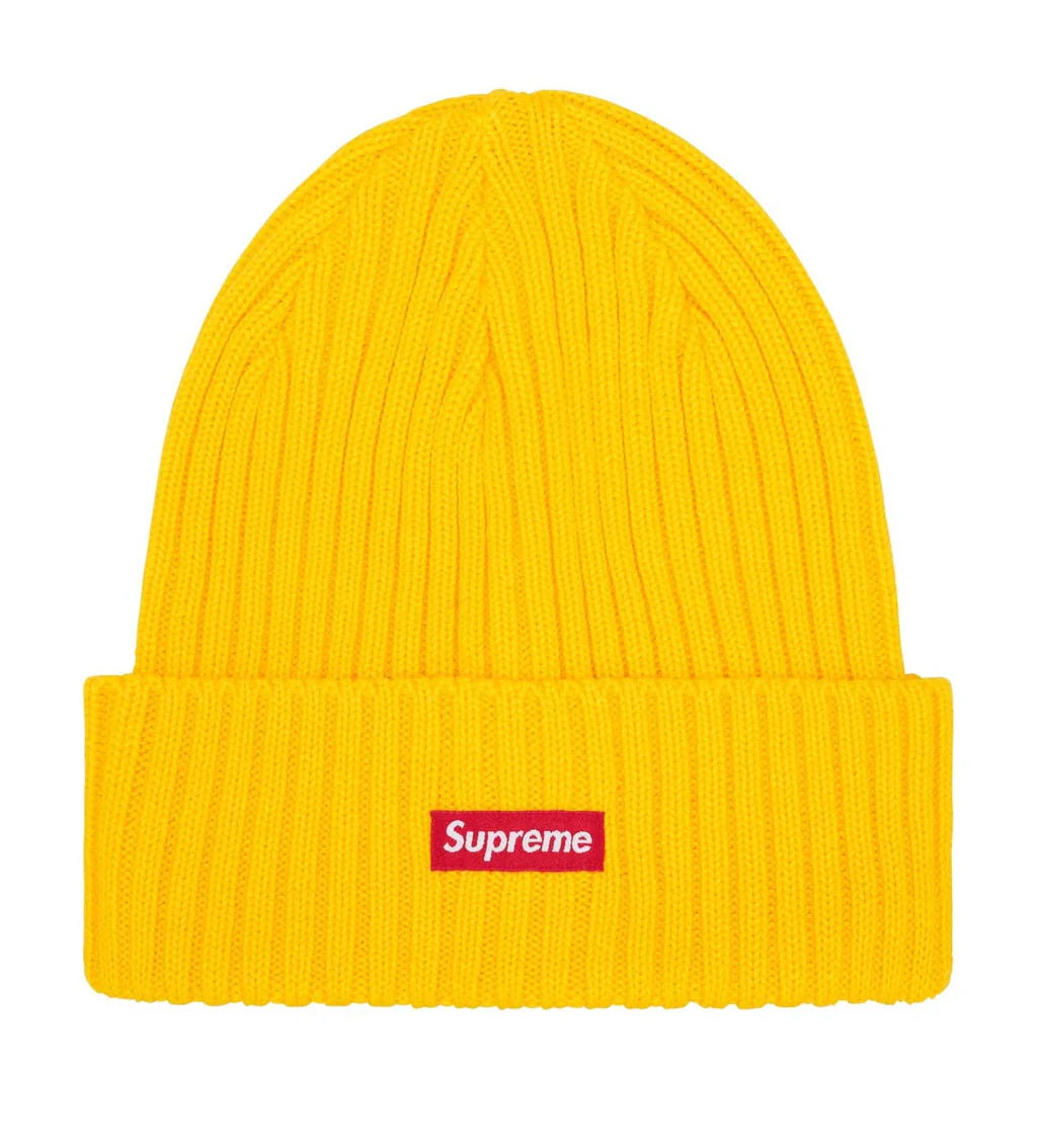 Supreme Overdyed Beanie Yellow SS25 - MTZ FITS