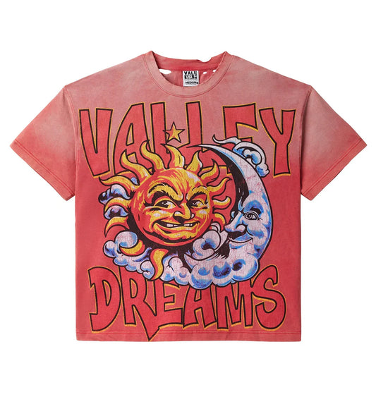 Vale Forever Thrashed Sun Tee Red - MTZ FITS